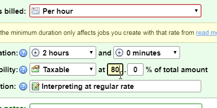 Configure the taxability of your rates