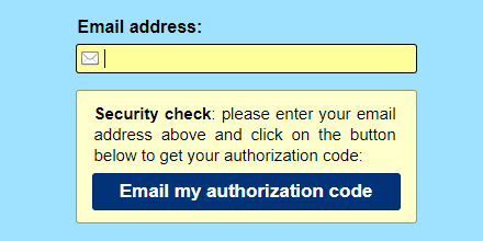 Get a login authorization code